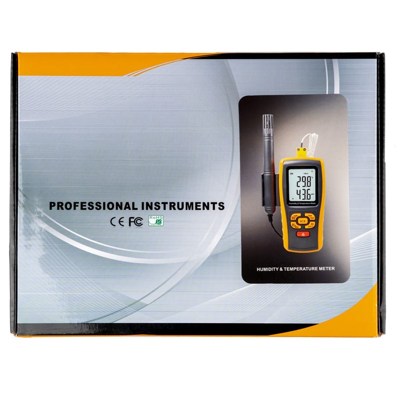 humidity and temperature meter box gm1361